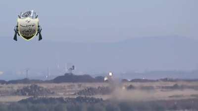 Opposition ATGM team strikes a Syrian ZSU-23-4 Shilka - 2013