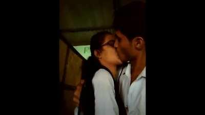 Indian Schoolgirl teen kissing and hardcore sex