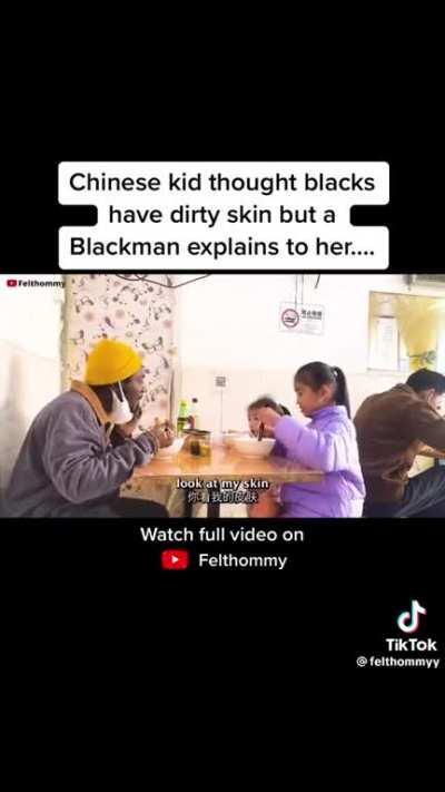 Being racist at such an early age is learned.