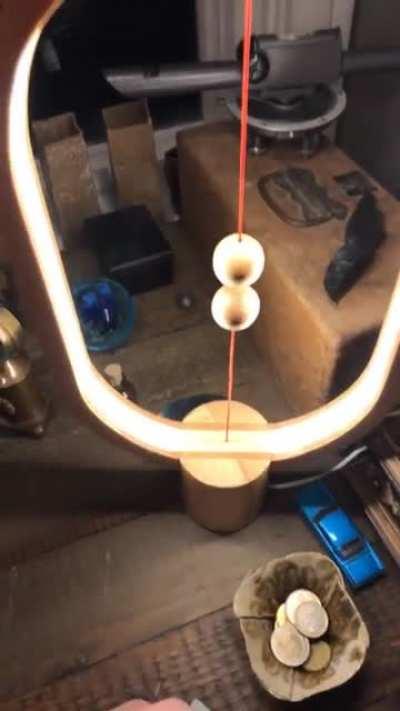 This lamp with magnetic switch