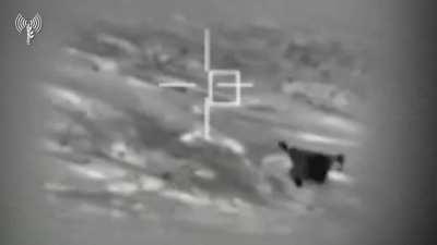 Footage showing IDF jets intercepting Iranian Shahed drones and cruise missiles [April 14, 2024]