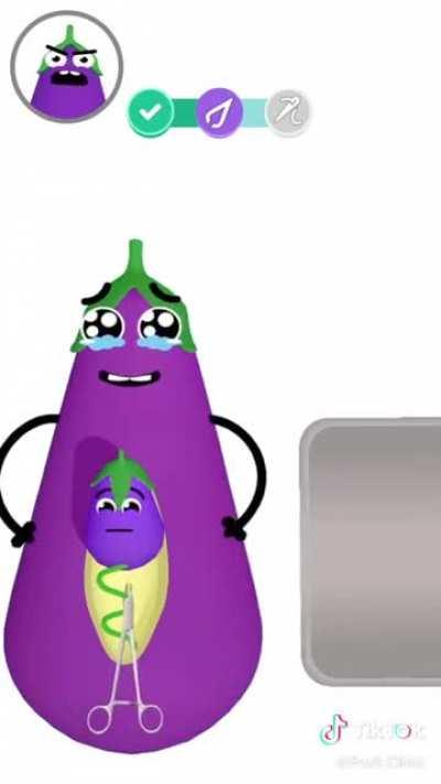 That baby eggplant kinda lookin tasty ngl