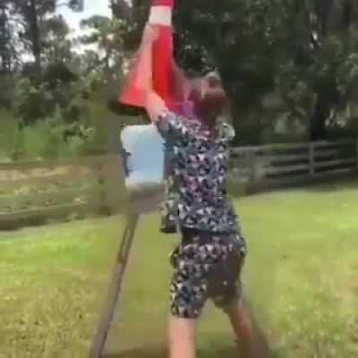 WCGW trying to send a cone to the moon.