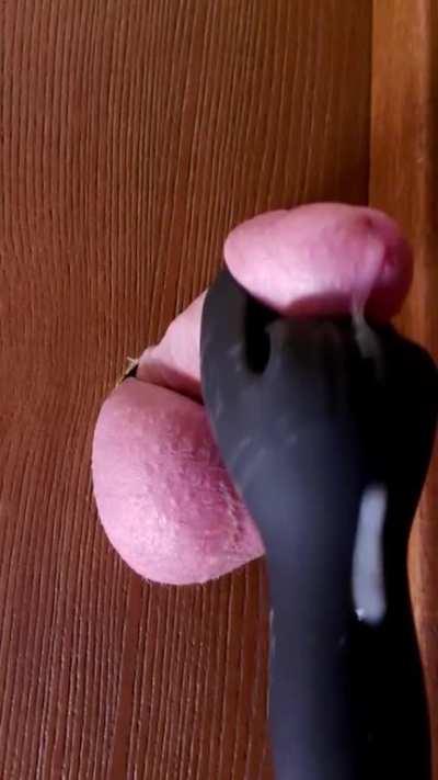 Slow motion closeup cumshot