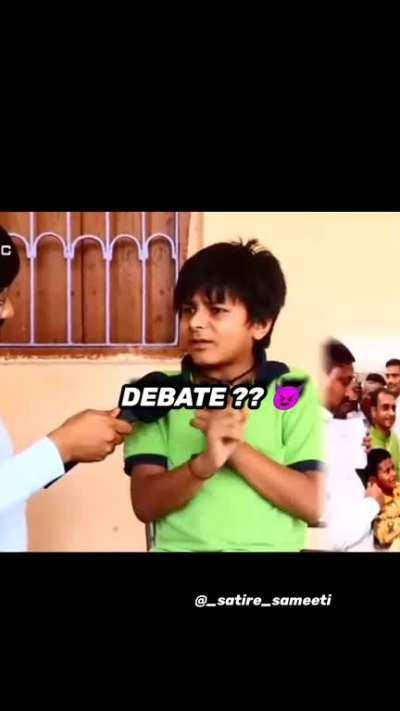 Debate hehehe ??