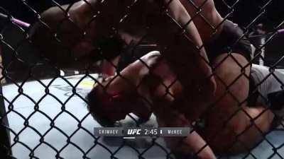 [Spoiler] All Significant Strikes - Khamzat Chimaev vs Rhys McKee