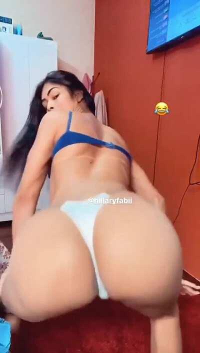 Brazilian Asian Twerking