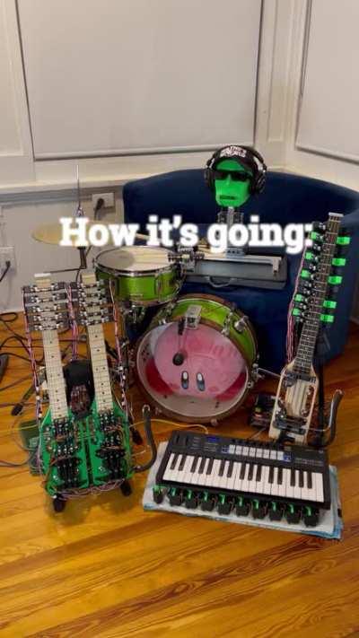 Robot band progress