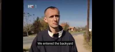 Croatian vets tell a story of why dog is a man's best friend/battle of Vukovar, May 1991