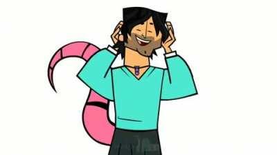 Total Drama Reggie the rat when