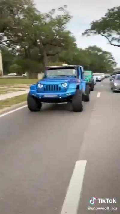 heep douchebags blocking traffic [x-post]