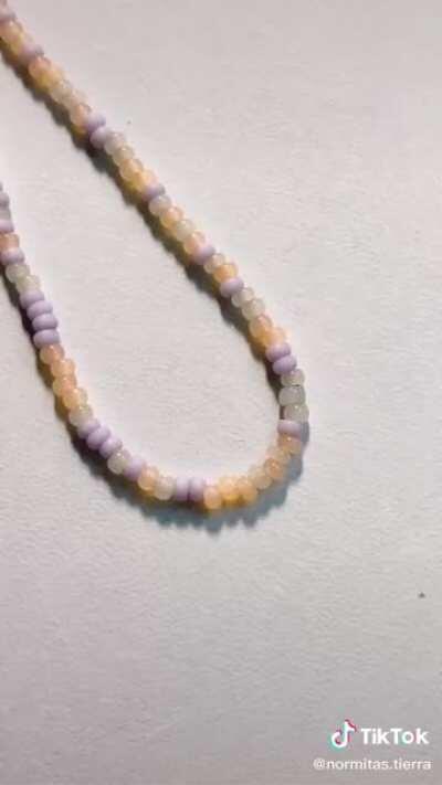 How this necklace is made