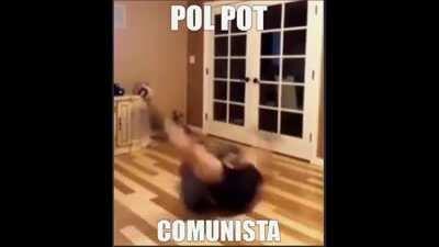 Pol Pot Comunista 😳😳 (this meme was stolen from the okbuddycapitalist discord server)