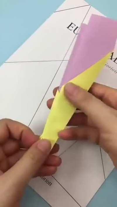 Paper plane slingshot with instructions