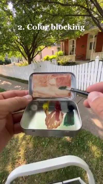 this miniature painting