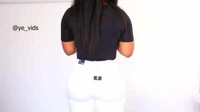 Dee Thick Ass Try On Haul (Sped up to normal speed)