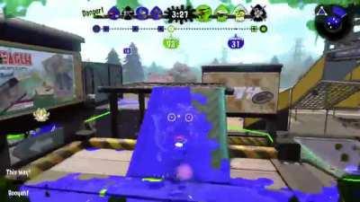 Always remember to be careful when using splashdown on a moving tower!