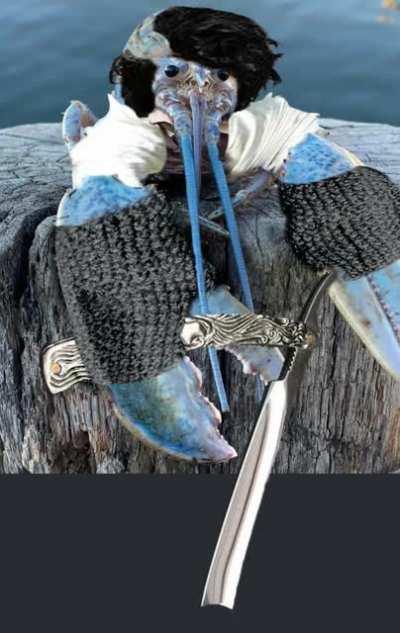 Sweeney Todd Blue Lobster