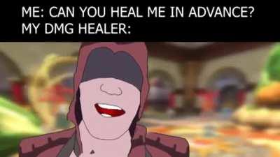 When you ask the DMG healer for some love (WARNING INCREDIBLY CURSED!)