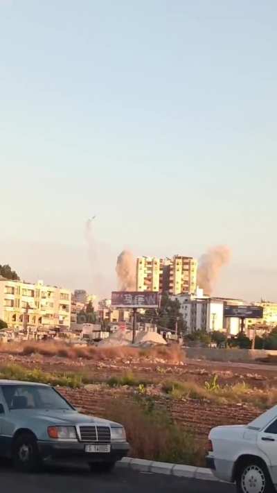 Failed rocket launch from south Lebanon 