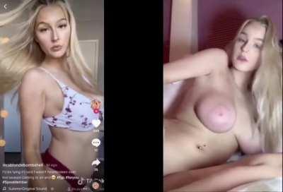 TikTok vs. Reddit 😏 ( Her Free Album In Comments )