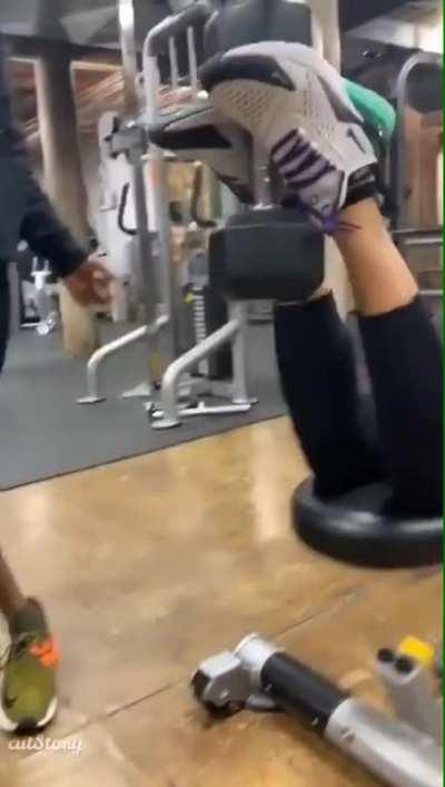 Diane Guerrero Working Out