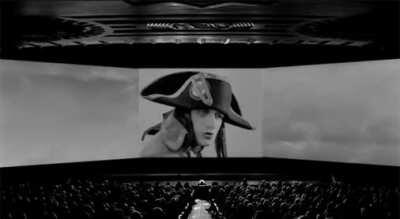 Director Abel Gance included a triptych sequence in Napoléon (1927) that needed three screens to be properly projected