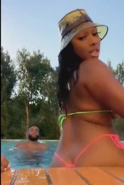 Megan Thee Stallion - Juicy ass in a thong