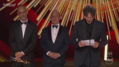 Jonathan Glazer's Oscar acceptance speech