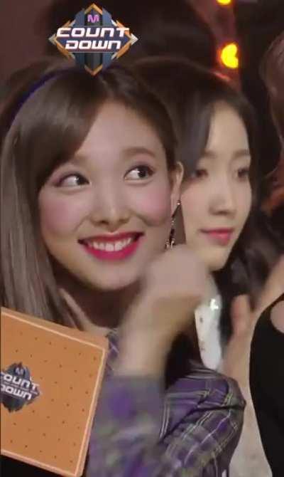 Nayeon being adorable