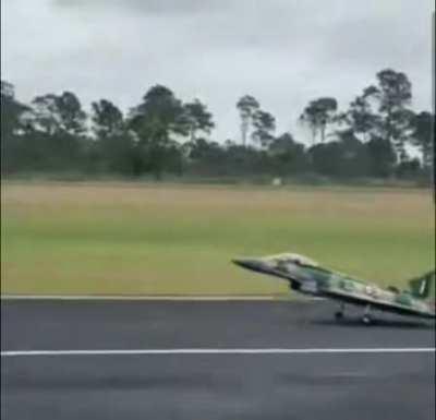 Me taking off with my Jet for the first time.