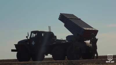 Ukrainian BM-21 