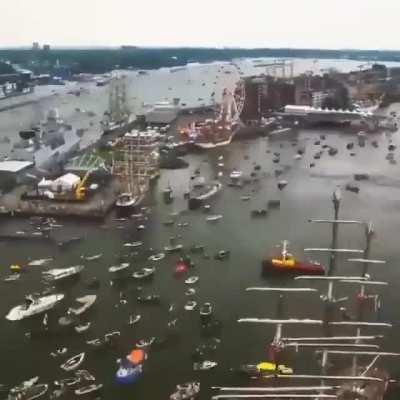 Port Amsterdam timelapse