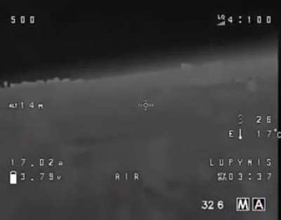 Test Flight of FPV Drone with Ukrainian Thermal Imaging Camera “Kurbas 256” from Odd System