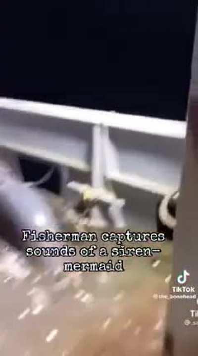 Man at sea hearing strange noises