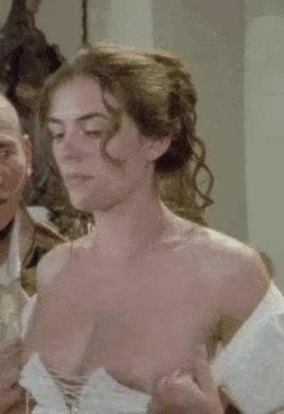 Elizabeth Hurley - Sharpe's Enemy S2E2 1994