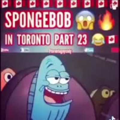 Spongebob in Toronto 