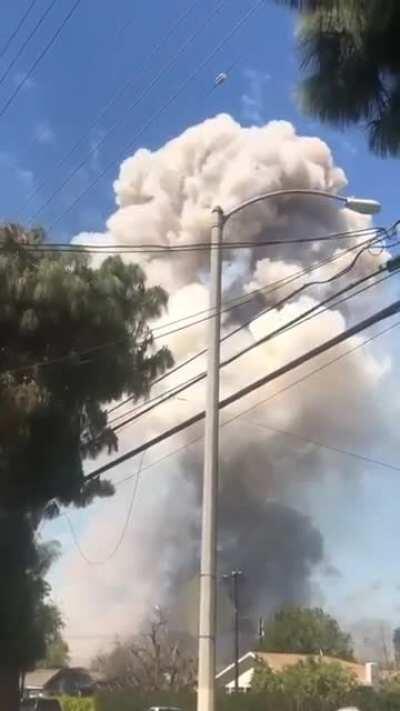 House storing illegal fire works blows up in Ontario CA 3/16/21