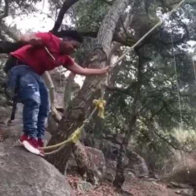 HMFT after I forget how to hold on to a rope