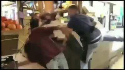 Spit on cashier? Fatality