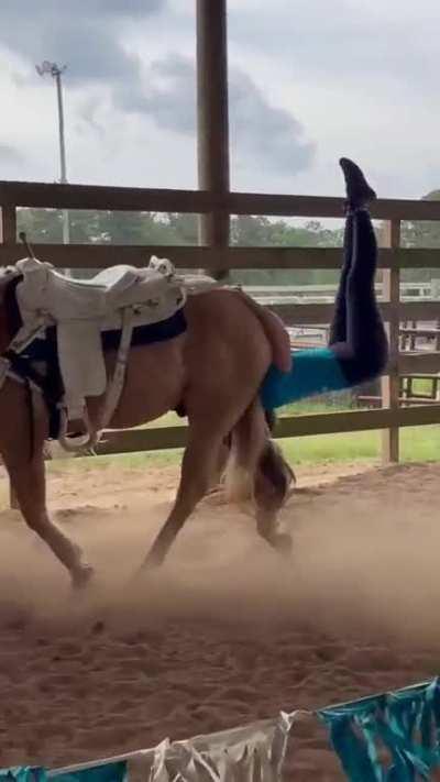 This girl has a special bond with her horse