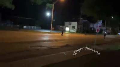 Video Shots fired in Kenosha on this Tuesday night