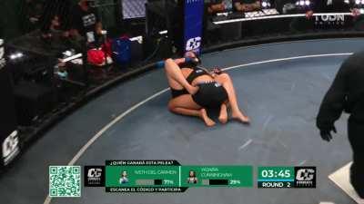 Yajaira Cunningham vs. Iveth del Carmen - HIGHLIGHTS with FINISH - (Combate Global) - (2021.06.25)