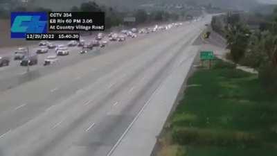 caltrans video- pursuit of cop killer. ended in dead suspect.