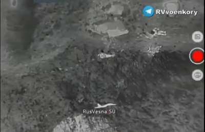 Russian drone drop on UA evac group. Near village of Pryiutne. Date unknown. 