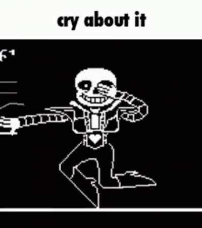 imagine this gif played when you died to sans