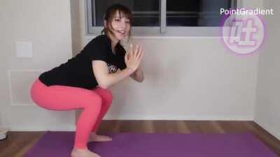 Ai Uehara Yoga lessions