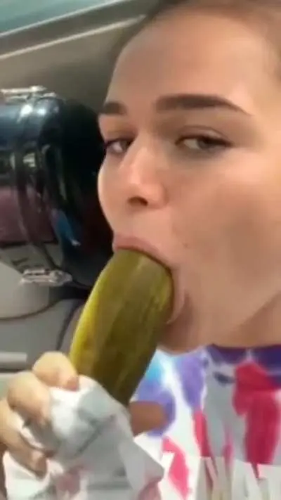 Megnutt Sucking On A Pickle 🥵