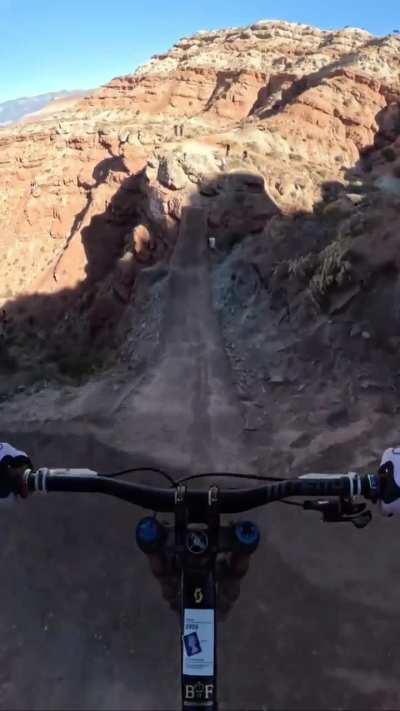 Redbull rampage. Impressive mountain biking 