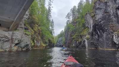 🔥 River kayaking in Norway